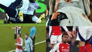 枪手本赛季4主力腿筋受伤：萨卡休3个月，哈弗茨加布赛季报销