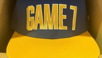 力争抢七！美媒晒照：GAME 7品牌已经为总决赛G7制作好步行者的帽子